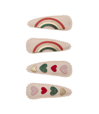 Mimi & Lula Saç Toka Set (4 Adet) // Heartbeam Mabel