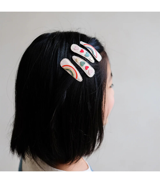 Mimi & Lula Sa&ccedil; Toka Set (4 Adet) // Heartbeam Mabel