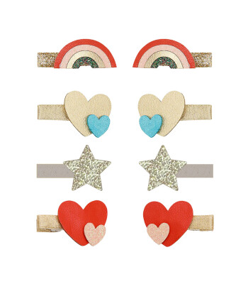 Mimi & Lula Saç Toka Set (8 Adet) // Rainbow Mini