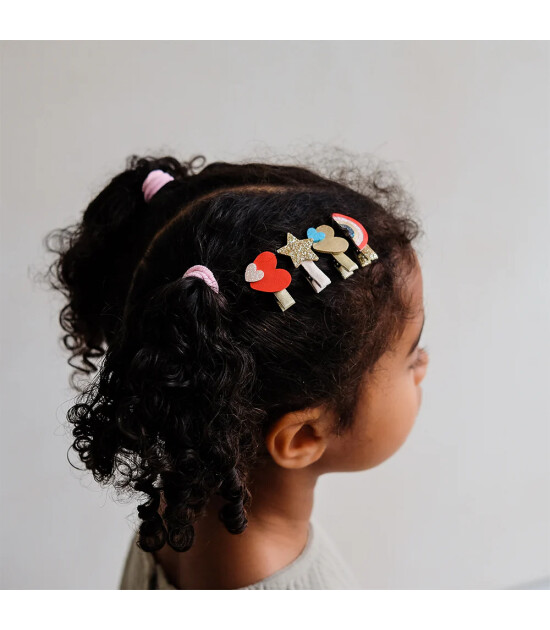 Mimi & Lula Sa&ccedil; Toka Set (8 Adet) // Rainbow Mini