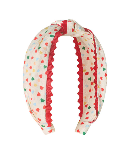 Mimi & Lula Alice Ta&ccedil; // Heart Print Knotted