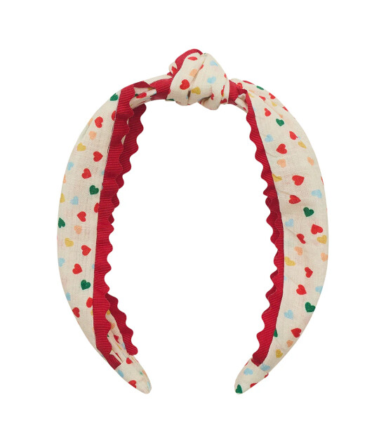 Mimi & Lula Alice Ta&ccedil; // Heart Print Knotted