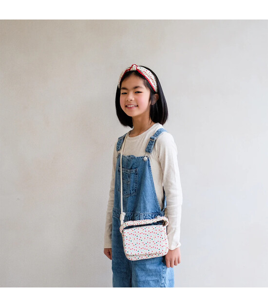 Mimi & Lula Alice Ta&ccedil; // Heart Print Knotted