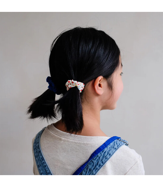 Mimi & Lula Lastik Toka Set (6 Adet) // Heartbeam Skinny Scrunchies