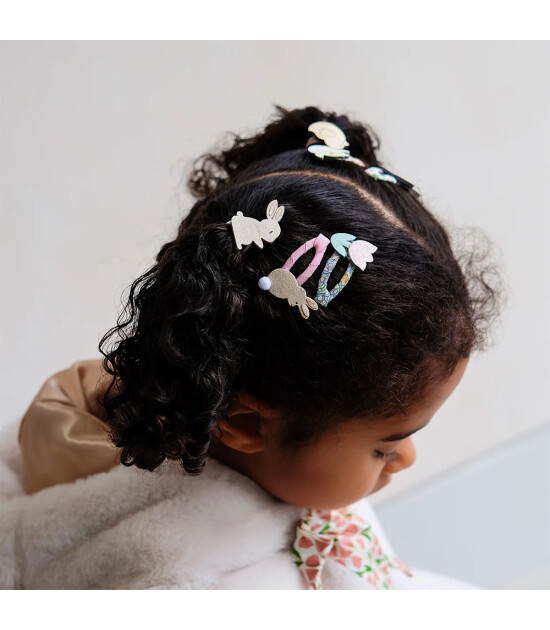 Mimi & Lula Sa&ccedil; Toka Set (5 Adet) // Bunny And Chick Mini