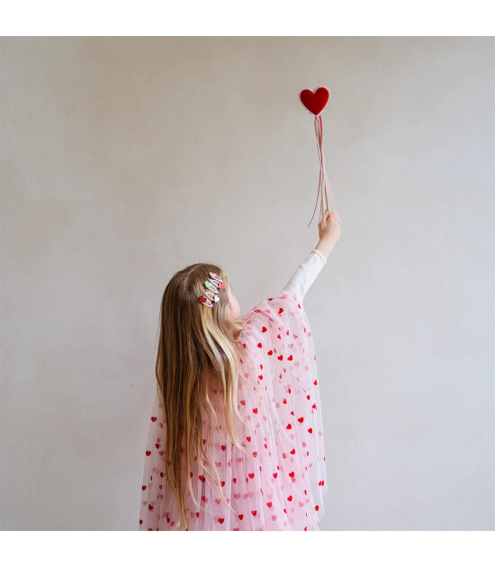 Mimi & Lula Sa&ccedil; Toka Set (5 Adet) // Heart Mini