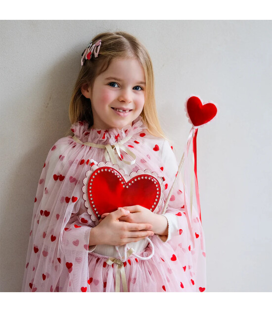 Mimi & Lula Sa&ccedil; Toka Set (5 Adet) // Heart Mini