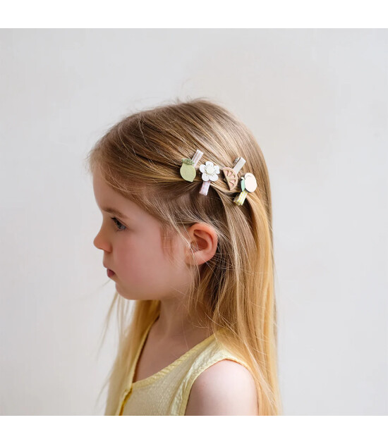 Mimi & Lula Sa&ccedil; Toka Set (8 Adet) // Peachy Citrus Mini