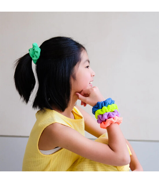 Mimi & Lula Lastik Toka Set (5 Adet) // Crinkle Scrunchies