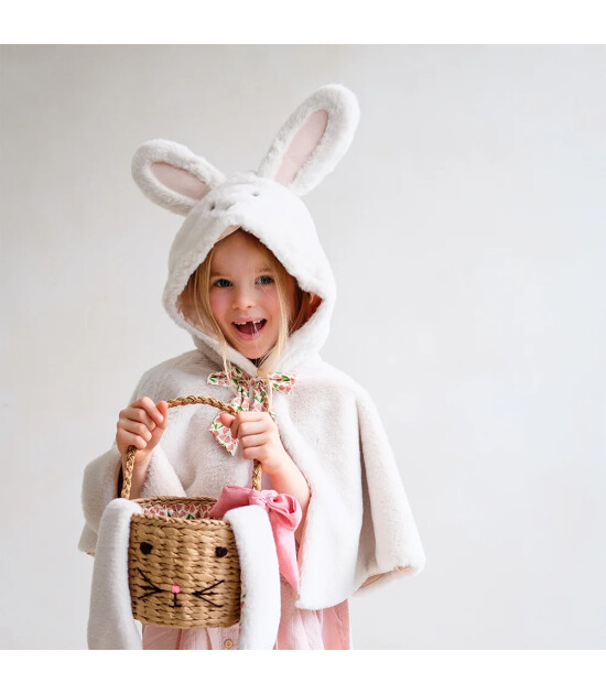 Mimi & Lula Easter Bunny Basket Hasır &Ccedil;anta