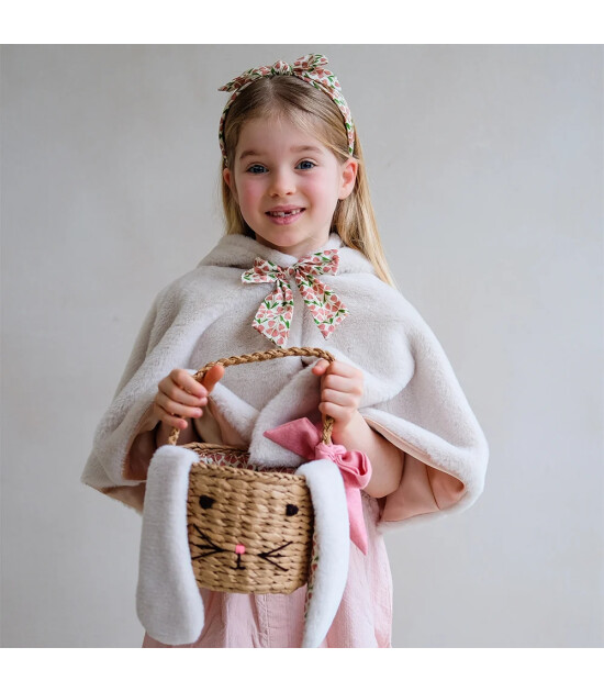 Mimi & Lula Easter Bunny Basket Hasır &Ccedil;anta
