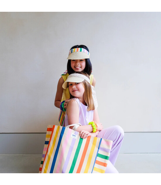 Mimi & Lula Striped Plaj &Ccedil;antası