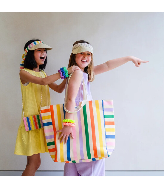 Mimi & Lula Striped Plaj &Ccedil;antası