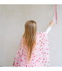 Mimi & Lula Heart Print Pelerin