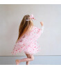 Mimi & Lula Heart Print Pelerin