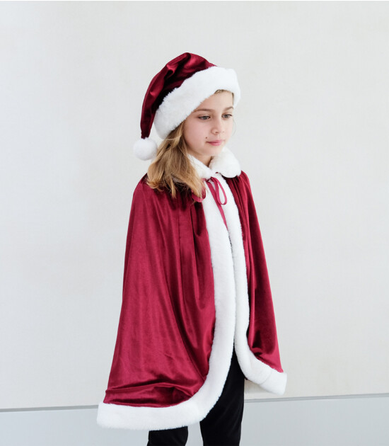 Mimi & Lula Çocuk Pelerin // Santa