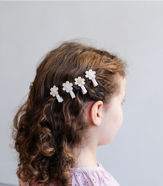 Mimi & Lula Mini Saç Toka Set (8 Adet) // Daisy