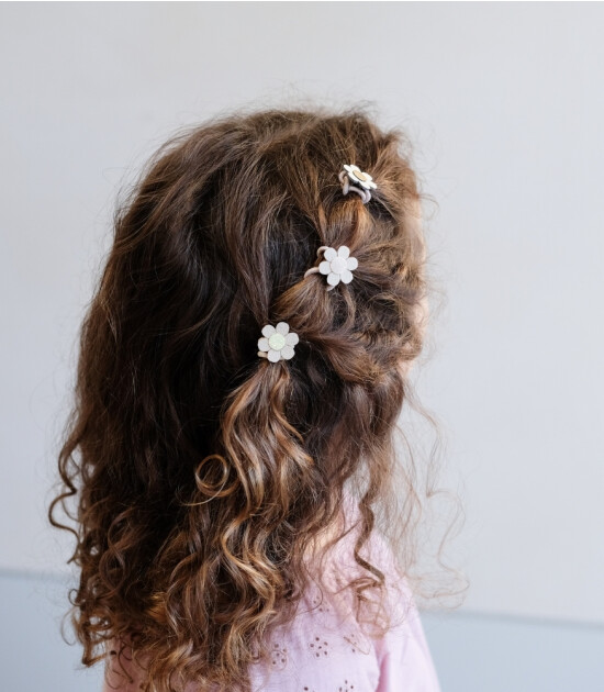 Mimi & Lula Mini Lastik Saç Toka Set (6 Adet) // Daisy