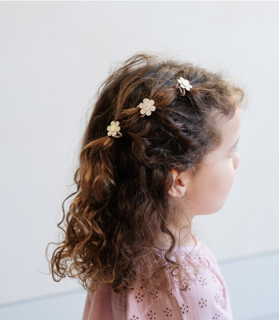 Mimi & Lula Mini Lastik Saç Toka Set (6 Adet) // Daisy