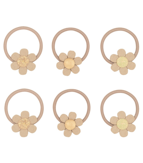 Mimi & Lula Mini Lastik Saç Toka Set (6 Adet) // Daisy