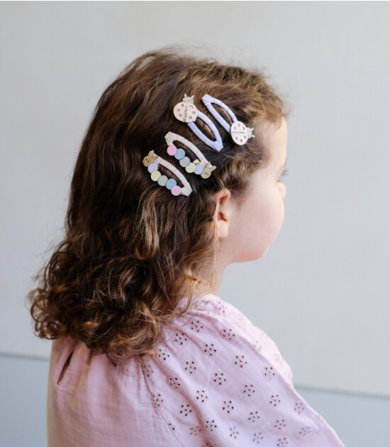 Mimi & Lula Saç Toka Set (4 Adet) // Ladybird - Caterpillar