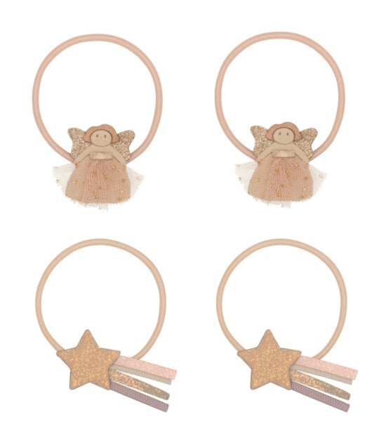 Mimi & Lula Mini Lastik Saç Toka Set (4 Adet) // Fairy