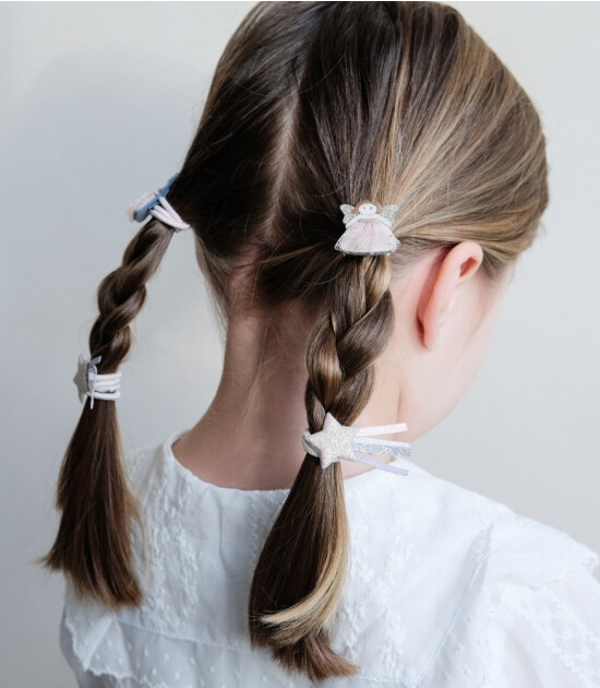 Mimi & Lula Mini Lastik Saç Toka Set (4 Adet) // Fairy