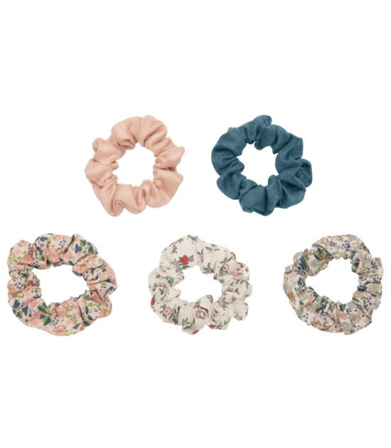 Mimi & Lula Lastik Saç Toka Set (5 Adet) // Floral