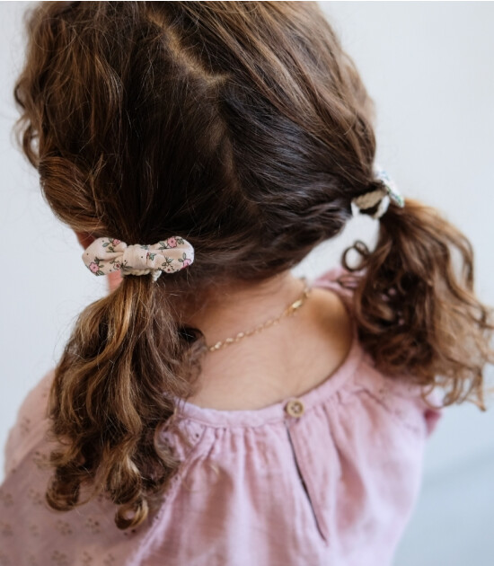 Mimi & Lula Lastik Saç Toka Set (5 Adet) // Floral Bow