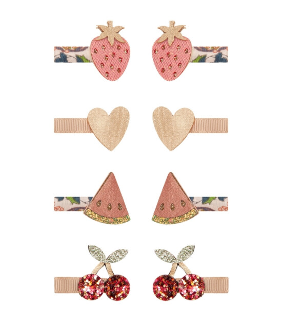 Mimi & Lula Mini Saç Toka Set (8 Adet) // Fruit