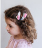Mimi & Lula Saç Toka Set (2 Adet) // Floral Pom Pom Cherries