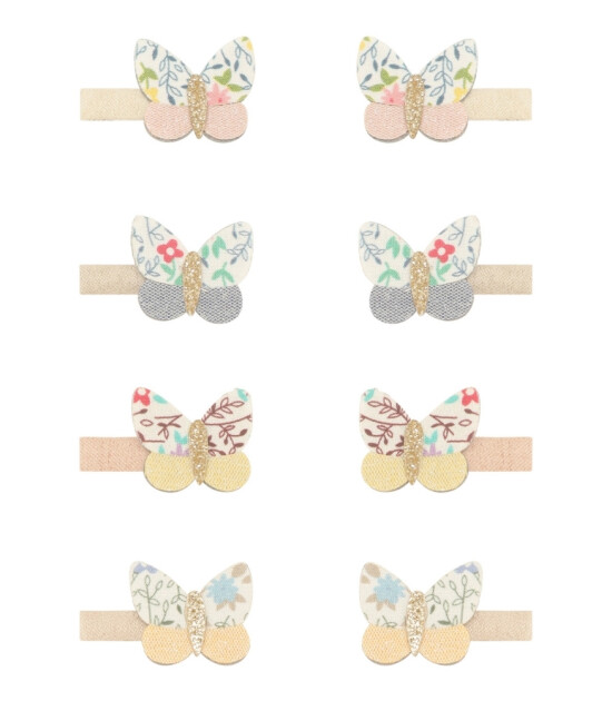Mimi & Lula Mini Saç Toka Set (8 Adet) // Betty Butterfly