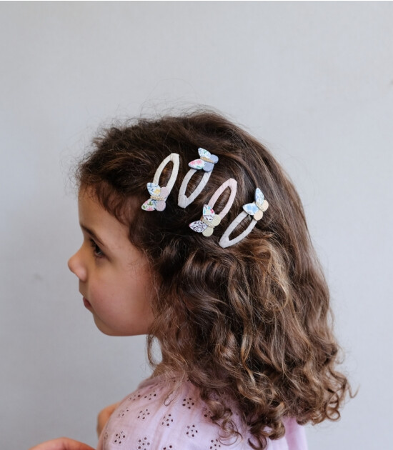 Mimi & Lula Saç Toka Set (4 Adet) // Betty Butterfly