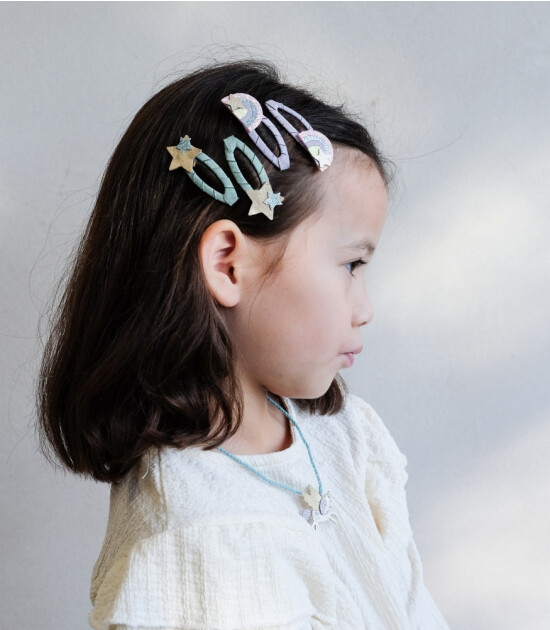 Mimi & Lula Sa&ccedil; Toka Set (4 Adet) // Over The Rainboww