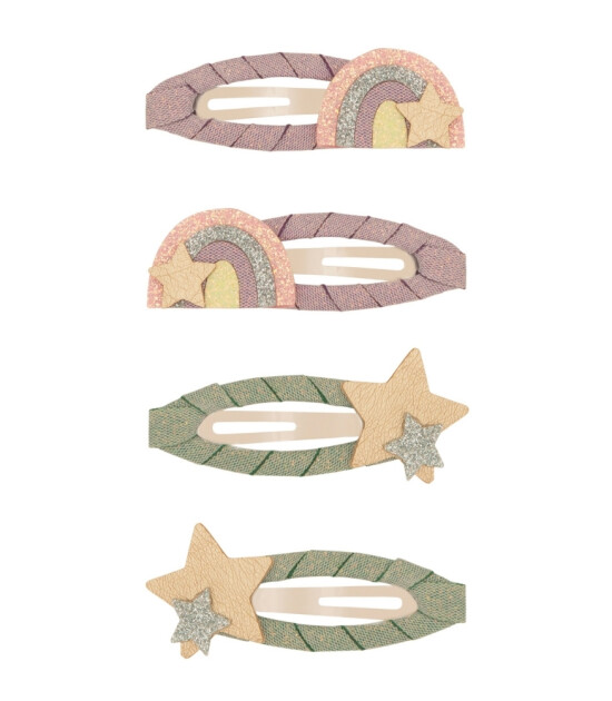 Mimi & Lula Sa&ccedil; Toka Set (4 Adet) // Over The Rainboww