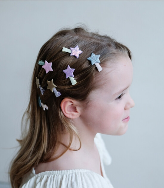 Mimi & Lula Mini Saç Toka Set (8 Adet) // Stellar