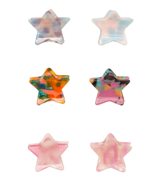 Mimi & Lula Mini Sa&ccedil; Toka Set (6 Adet) // Star