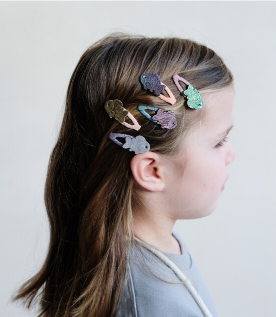Mimi & Lula Mini Saç Toka Set (5 Adet) // Goldfish