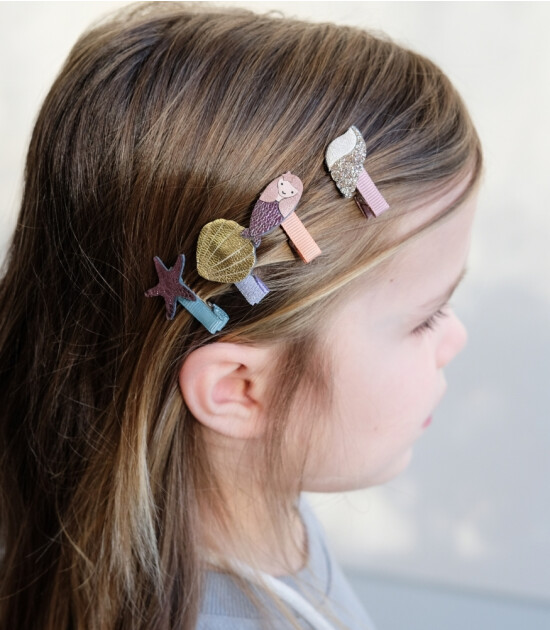 Mimi & Lula Mini Sa&ccedil; Toka Set (8 Adet) // Mermaid