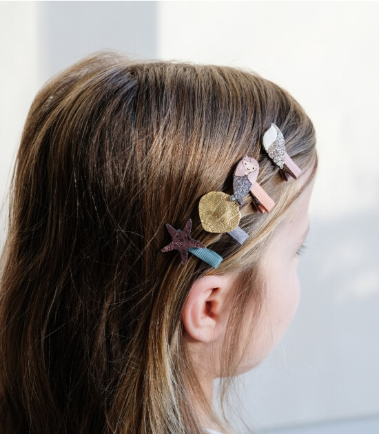 Mimi & Lula Mini Sa&ccedil; Toka Set (8 Adet) // Mermaid