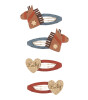 Mimi & Lula Saç Toka Set (4 Adet) // Lucky Horse