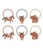 Mimi & Lula Mini Lastik Saç Toka Set (6 Adet) // Pony