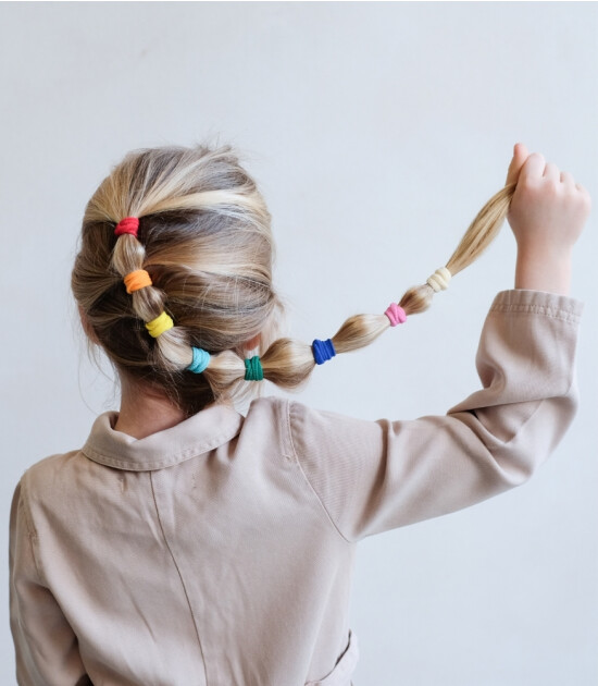 Mimi & Lula Mini Lastik Saç Toka Set (16 Adet) // Primary Towelling