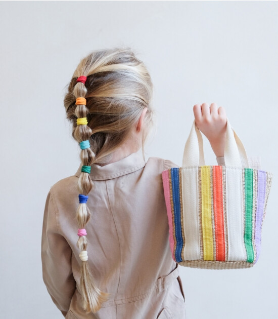 Mimi & Lula Mini Lastik Saç Toka Set (16 Adet) // Primary Towelling