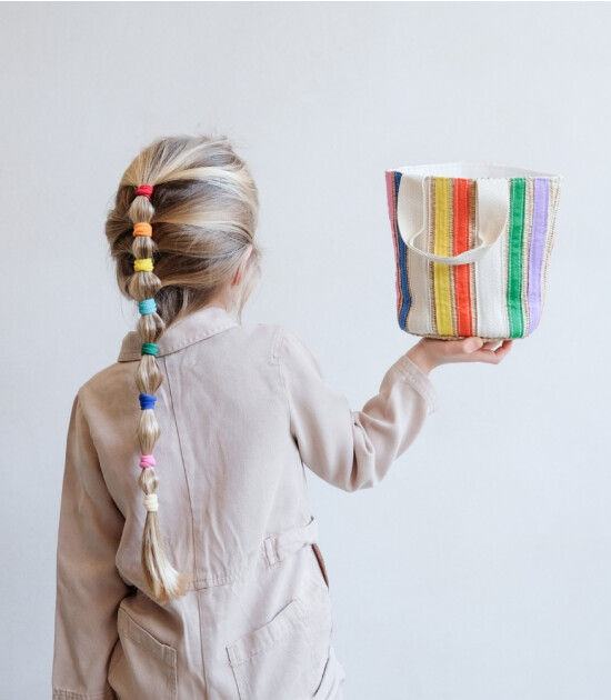 Mimi & Lula Mini Lastik Saç Toka Set (16 Adet) // Primary Towelling