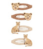 Mimi & Lula Saç Toka Set (4 Adet) // Larry Leopard