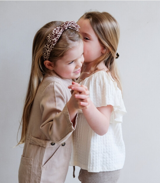 Mimi & Lula Taç // Leopard Edie Bow Alice