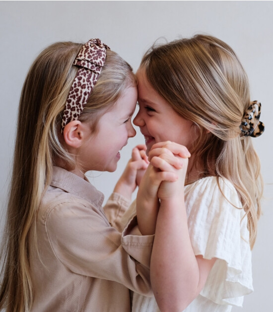 Mimi & Lula Taç // Leopard Edie Bow Alice