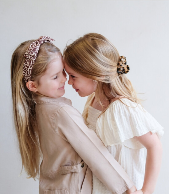 Mimi & Lula Taç // Leopard Edie Bow Alice