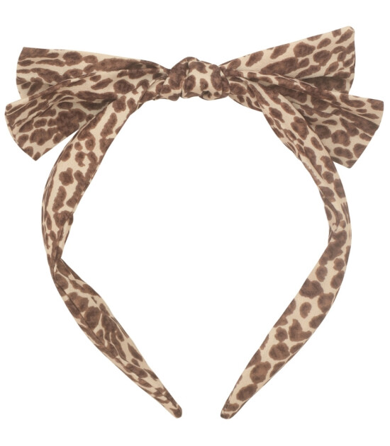 Mimi & Lula Taç // Leopard Edie Bow Alice